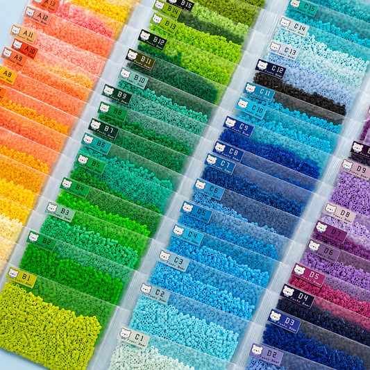 Fluffy Bear 221-Colour Fuse Bead Art Kit