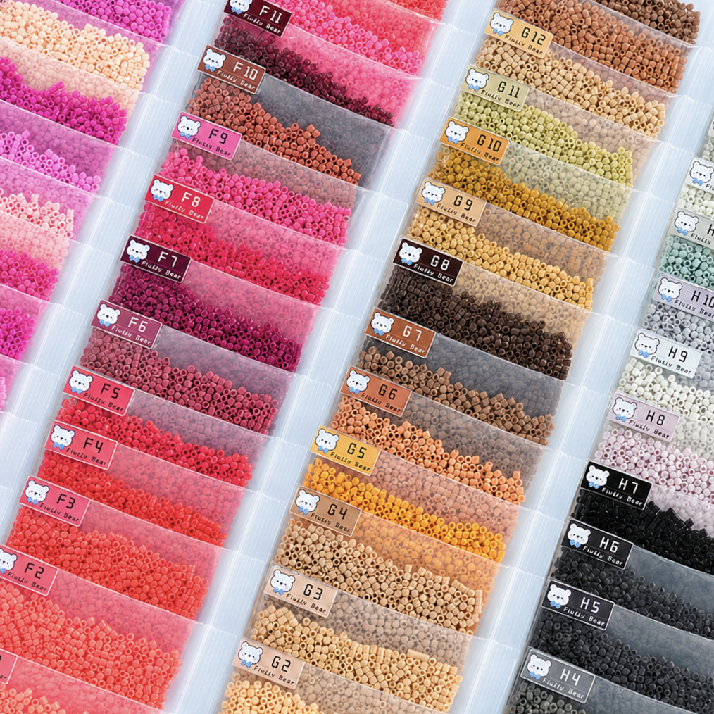 Fluffy Bear 221-Colour Fuse Bead Art Kit