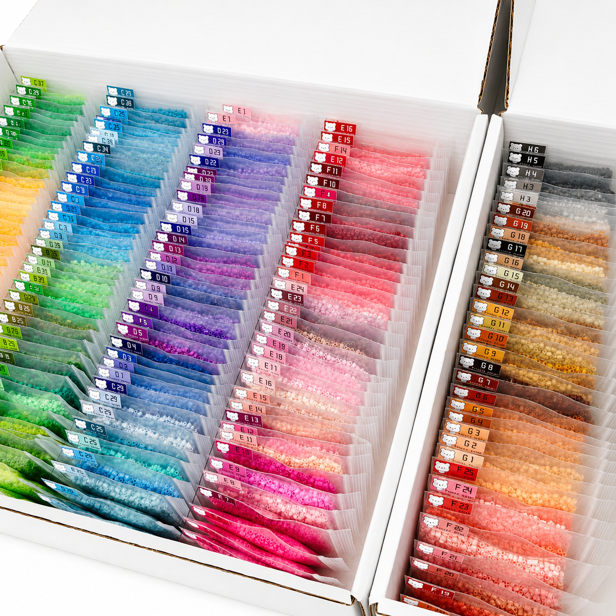 Fluffy Bear 221-Colour Fuse Bead Art Kit