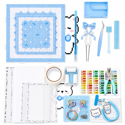 Fluffy Bear 221-Colour Fuse Bead Art Kit